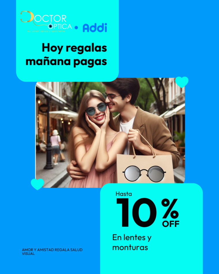 AMOR Y AMISTAD REGALA SALUD VISUAL